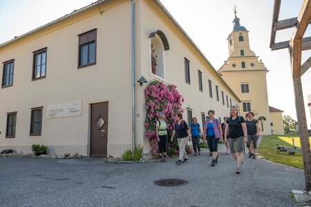 We start for our pilgrim tour at 'Haus der Frauen' | © Haus der Frauen