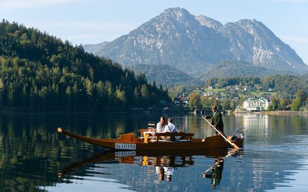 Seevilla, Altaussee, Plättenfrühstück | © Karl Steinegger