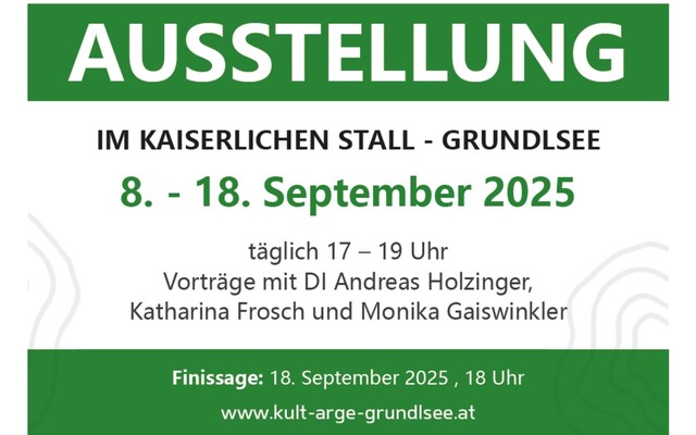 Kaiserlicher Stall, Grundlsee, Ausstellung | © Kulturelle ARGE Grundlsee