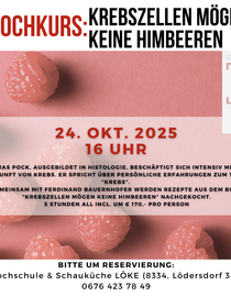 Löke Kochkurs Krebszellen mögen keine Himbeeren
