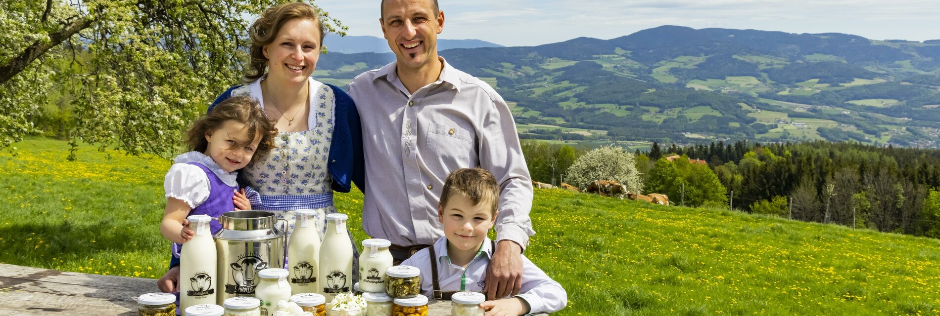 Milkfarm Spindlbauer_Family_Eastern Styria
