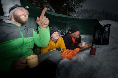 Waldläufer beim Sterndalschaun | © Andreas Hollinger