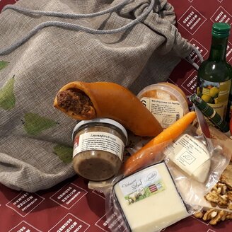 Picnic backpack vegetarian_Pöllau_Eastern Styria | ©  Katharina Grasser