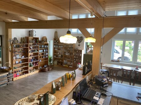 Verkaufsraum | © Aibler Ölpresse Verkaufsraum | © Aibler Ölpresse