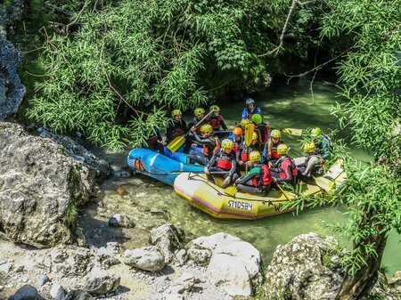 Wildwassersport mit Black Sheeps Adventures | ©  Black Sheeps Adventures KG