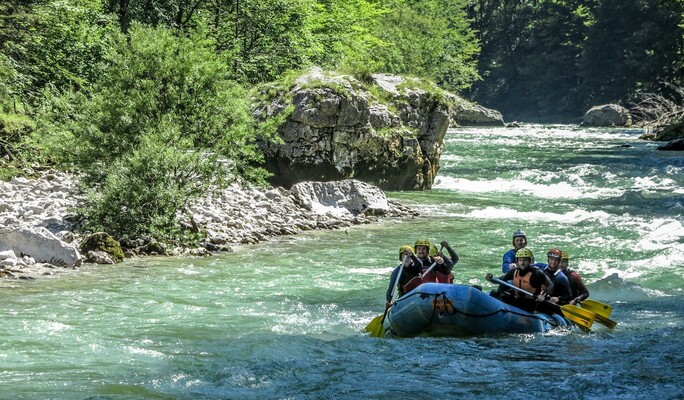 Wassersport auf der wunderschönen Salza | ©  Black Sheeps Adventures KG