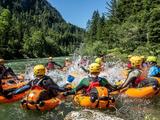 Lustige Riverbug-Tour auf der Salza | ©  Black Sheeps Adventures KG