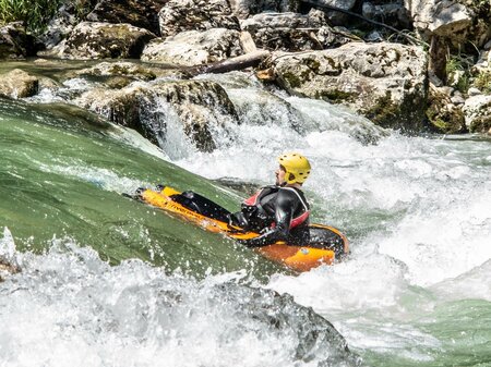 Durch die Stromschnellen auf der Salza | ©  Black Sheeps Adventures KG