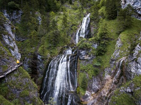 Die spritzige Wasserlochklamm | © Stefan Leitner