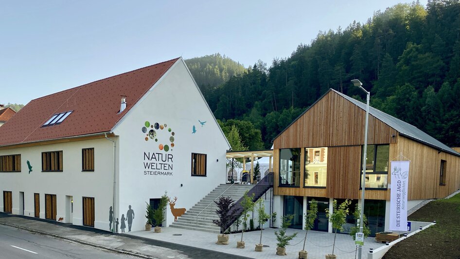 Naturwelten Steiermark_Außenansicht_Oststeiermark | © Naturwelten Steiermark Naturwelten Steiermark_Außenansicht_Oststeiermark | © Naturwelten Steiermark