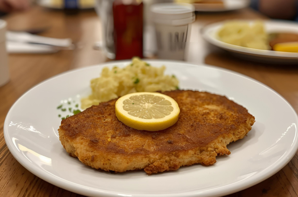 Schnitzel mit Erdäpfelsalat_Oststeiermark | © Tourismusverband Oststeiermark