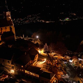 Pöllauberg aerial view_Eastern styria | © ©Rene Strasser