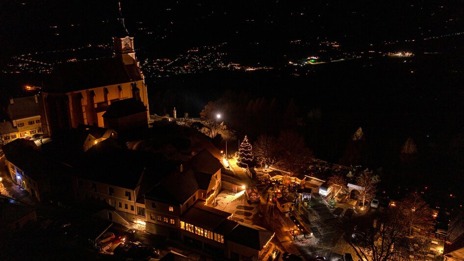 Pöllauberg von Oben_Oststeiermark | © ©Rene Strasser