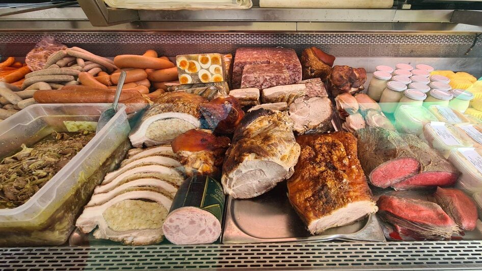 Advent-Markt, Altaussee, Fleisch | © Winfried Büttner
