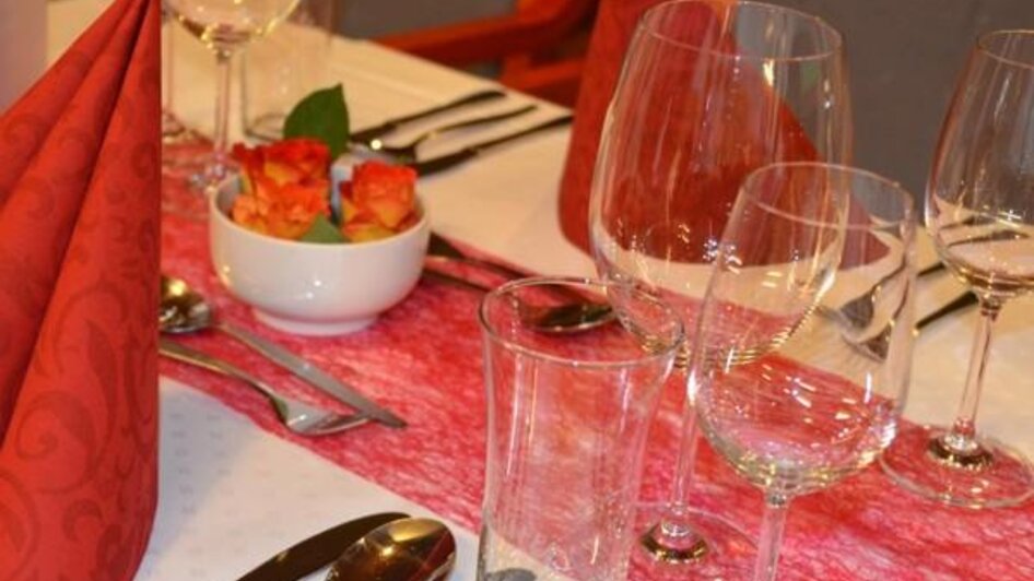 gedeckter Tisch@Lederer