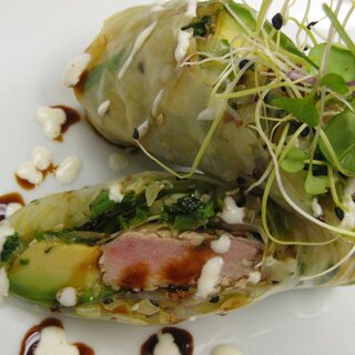 Seevilla, Altaussee, Vietnamese rice roll | © Hotel Seevilla