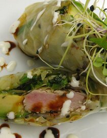 Seevilla, Altaussee, Vietnamese rice roll | © Hotel Seevilla | Hotel Seevilla | © Hotel Seevilla