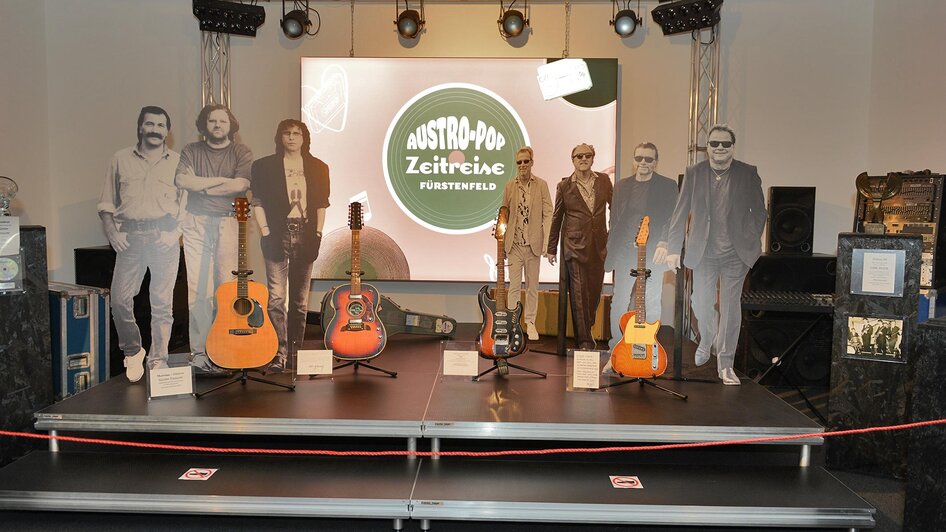 Ausstellung Austro Pop- Zeitreise | © Austro-Pop Zeitreise