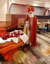 Nikolaus in der H2O Kindertherm | © H2O Kindertherme | © H2O Kindertherme