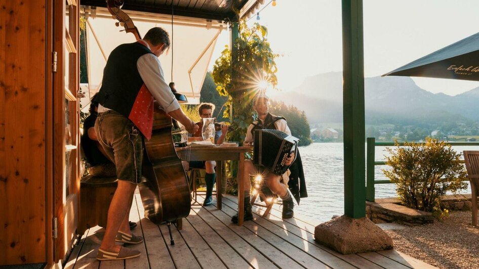 trandcafe, Altaussee, Grundlseer Geigenmusi | © Strandcafe