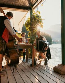 trandcafe, Altaussee, Grundlseer Geigenmusi | © Strandcafe | Strandcafe | © Strandcafe