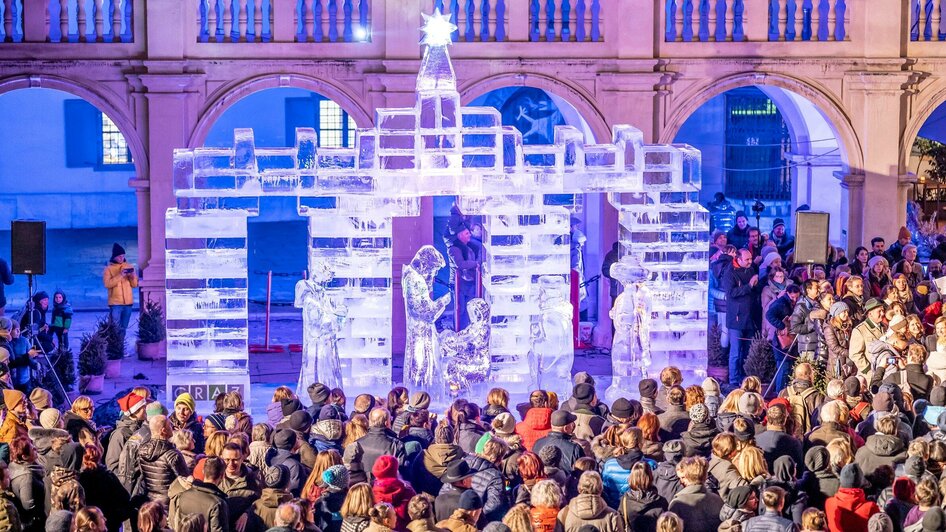 Eiskrippe 2022 | © Stadt Graz - Foto Fischer
