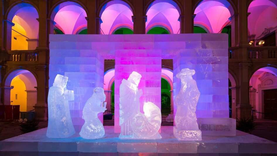 Eiskrippe im Landhaushof | © Graz Tourismus - Harry Schiffer