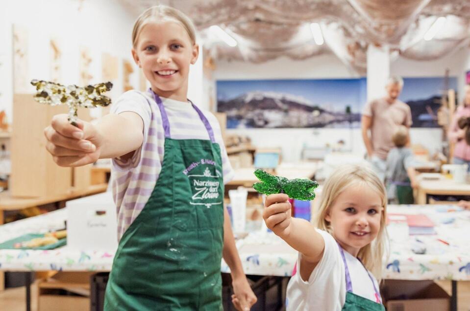 Glasschmelzen in der Kreativwerkstatt Zloam | © www.zloam.at