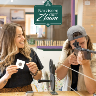 Narzissendorf Zloam, Zimmergewehrschießen Sonntag | © Narzissendorf Zloam, www.zloam.at