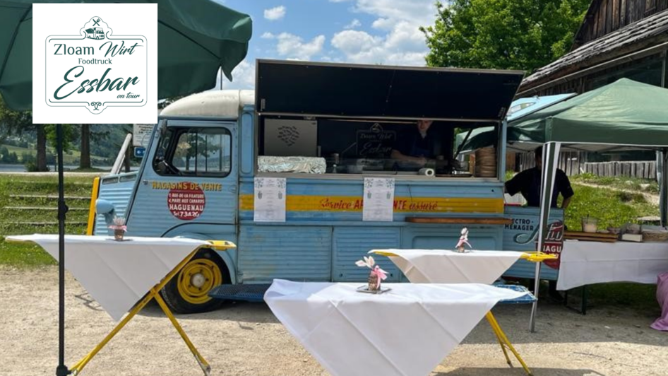Narzissendorf Zloam, Zloam Wirt Foodtruck am See | © Narzissendorf Zloam, www.zloam.at