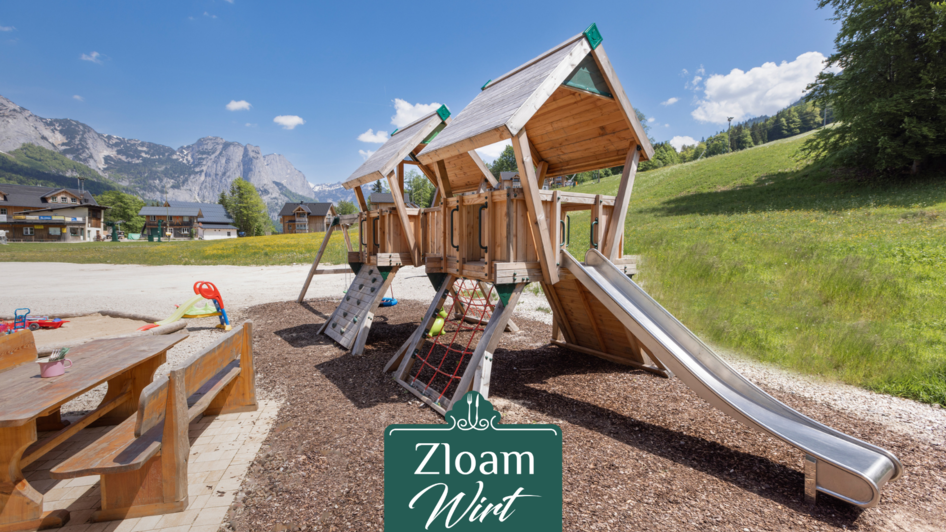 Narzissendorf Zloam, Spielplatz | © Narzissendorf Zloam, www.zloam.at