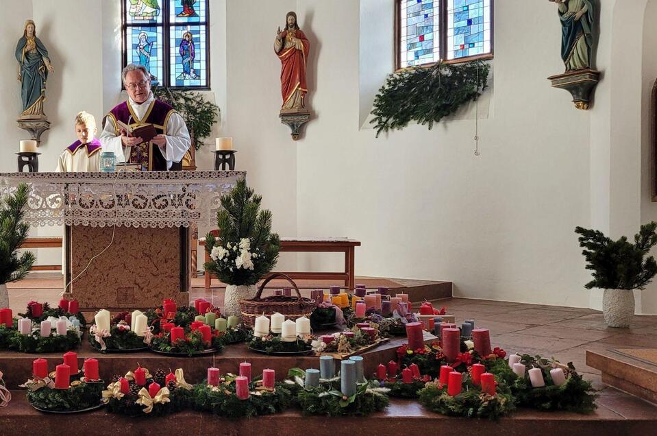 Kirche, Altaussee, Adventkranzweihe | © Elisabeth Freller