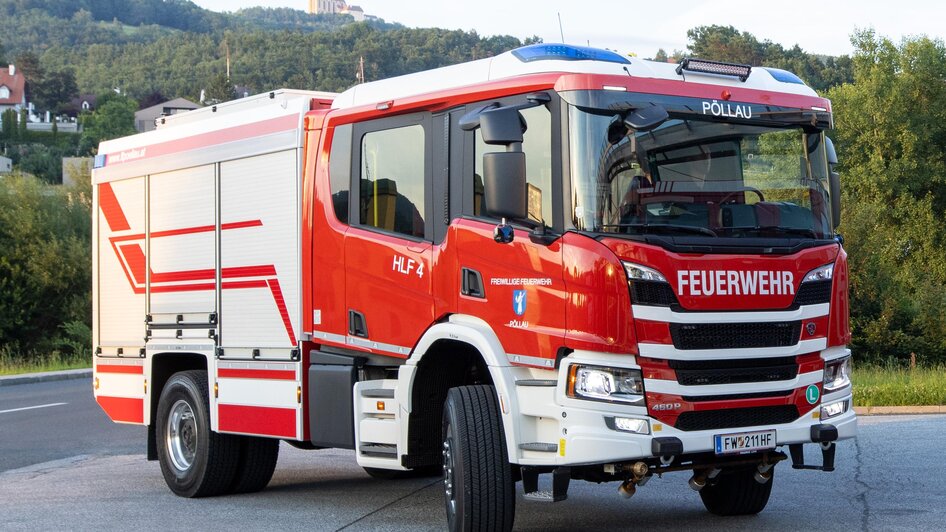 Feuerwehrauto_Pöllau_Oststeiermark | © FF Pöllau