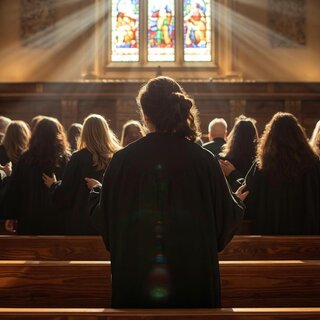 Chor in der Kirche Sysmbolbild | © CanvaKI-Christine Rotschädl
