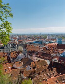 Dachlandschaft Graz | © Region Graz, Harry Schiffer | © Region Graz, Harry Schiffer