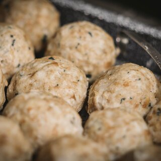 Knödel in allen Variationen beim Grobbauer