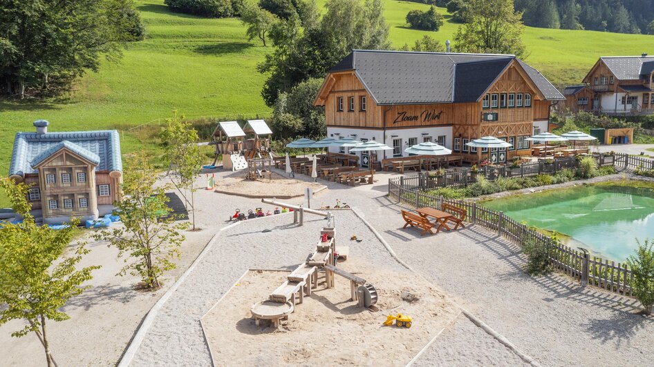 Zloam Wirt - Erlebnisspielplatz - Narzissendorf Zl | © www.zloam.at