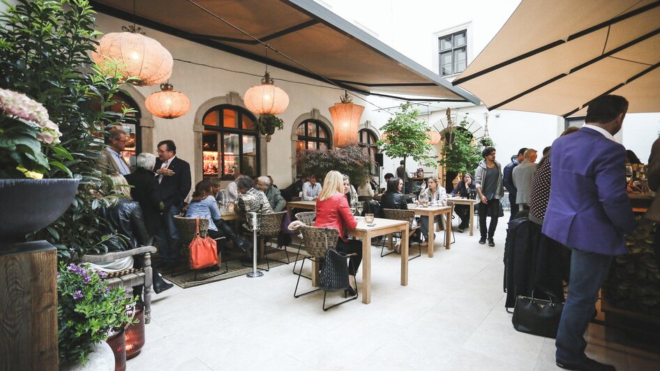 Landhauskeller Loungegarten | © Landhauskeller