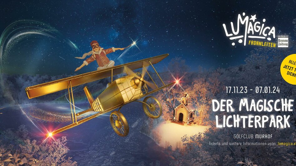 Titelbild des heurigen Lichterpark | © MK Illumination_LUMAGICA GmbH