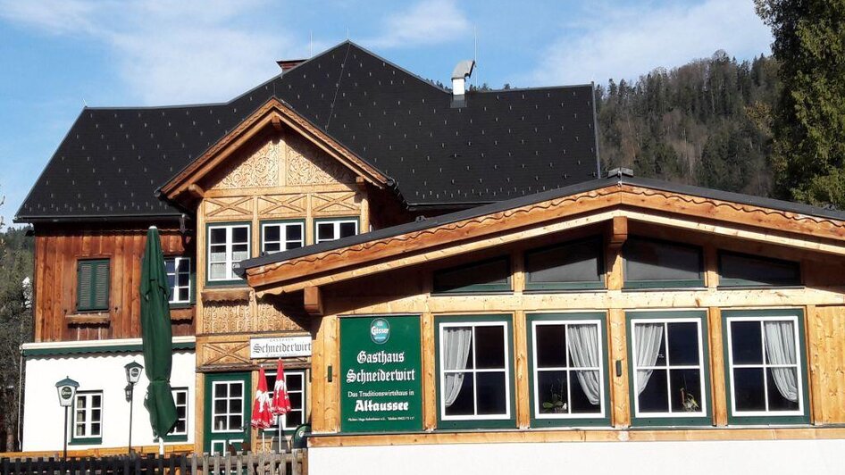 Gasthof Schneiderwirt, Altaussee, Hausansicht | © Petra Kirchschlager