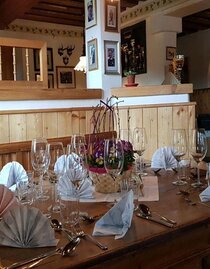 Gasthof Berndl, Altaussee, Aufgedeckt | © Stephanie Bor | © Stephanie Bor