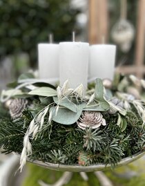 Weihnachtsgesteck | © Elisabeth Micko | © Elisabeth Micko