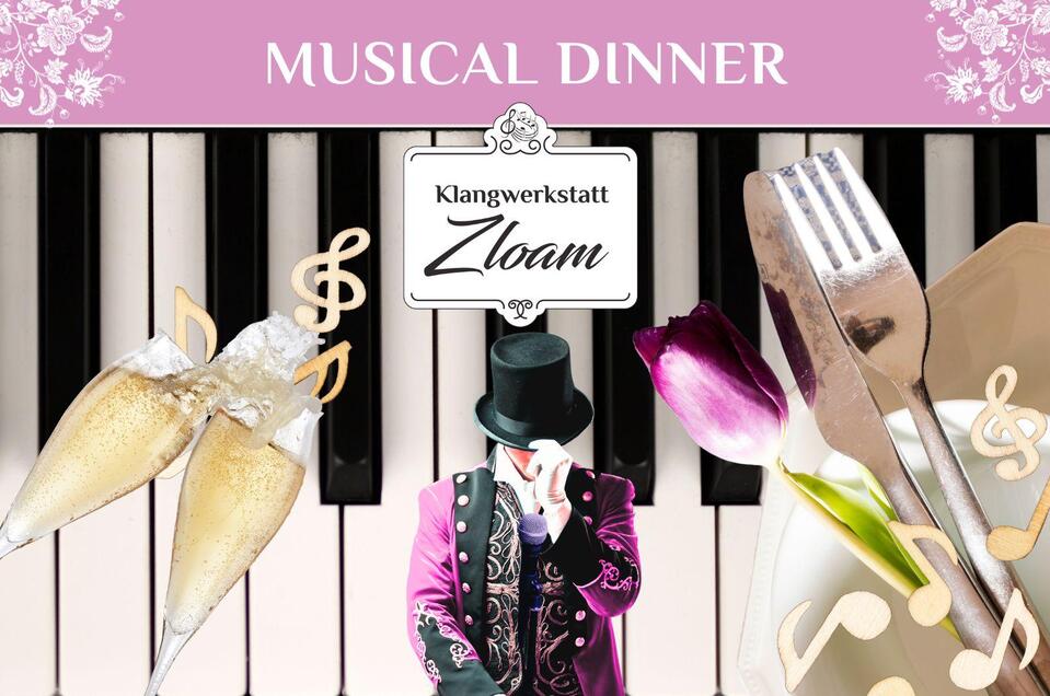 Musical Dinner mit den Stageclimbers | © Narzissendorf Zloam, www.zloam.at