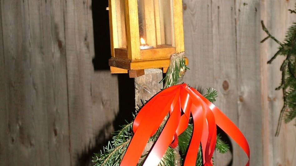 Weihnachtliche Laterne | © Kurkommission Bad Blumau