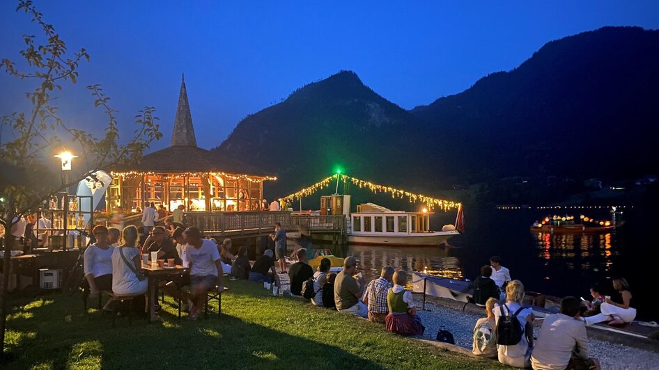 Seefest, Grundlsee, beleuchtete Boote | © Bettina Scheck