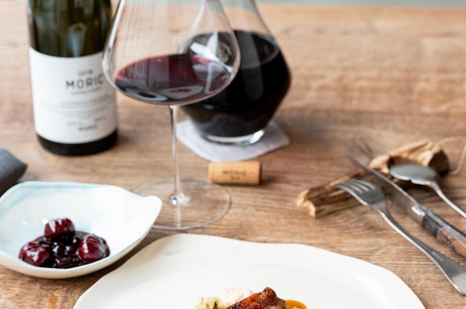 Gourmet-Gericht in der Weinbank | © Michael Reidinger