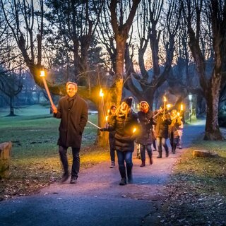 Silvesterfackelwanderung | © Thermen- & Vulkanland, Werner Krug