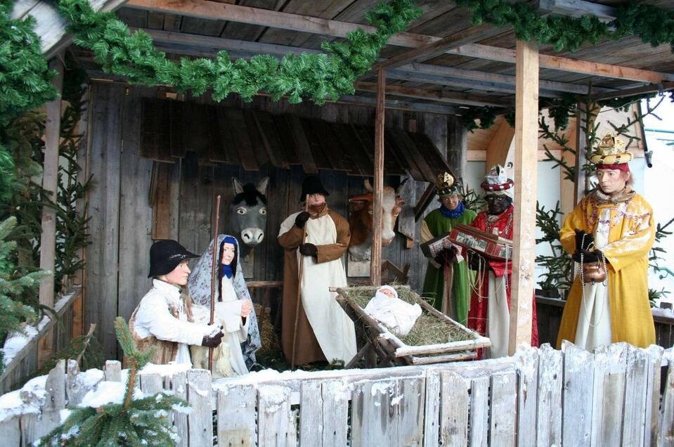 Advent im Dorf, Tauplitz, lebensgroße Krippe | © TVB Ausseerland Salzkammergut_Raunigg