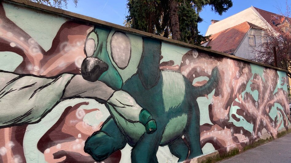 Graffiti im Griesviertel in Graz | © Graz Tourismus - NA