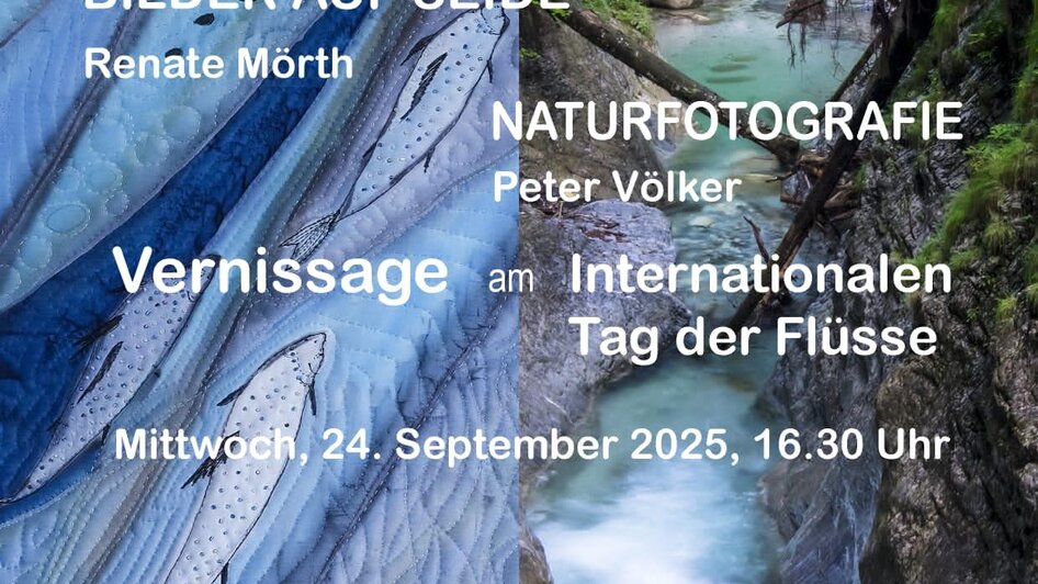 Der Fluss - Lebensader Wasser | © Christine Pantak